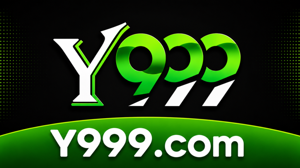 Y999 game HD image is in green, white and black color